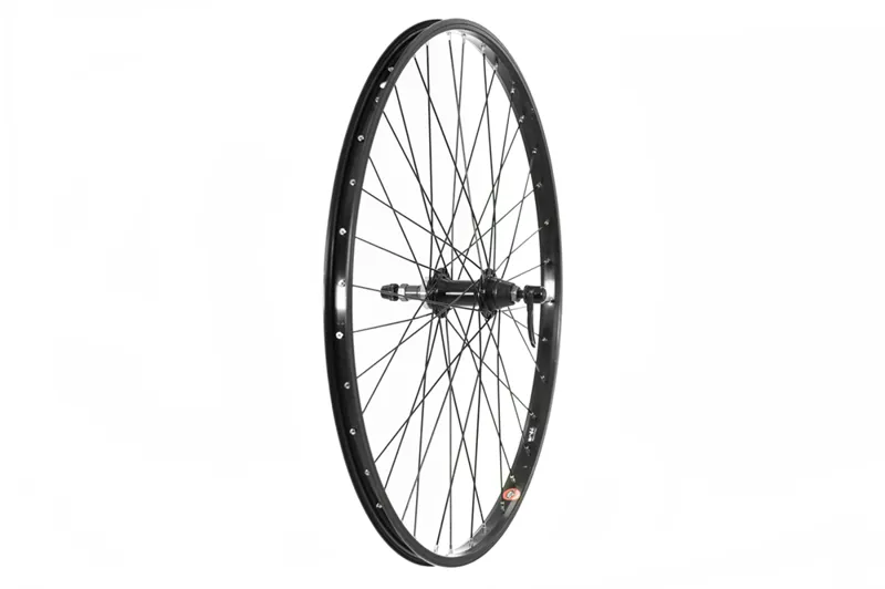 Raleigh 26 x 1.75 Rear Wheel Black Screw On Q/R