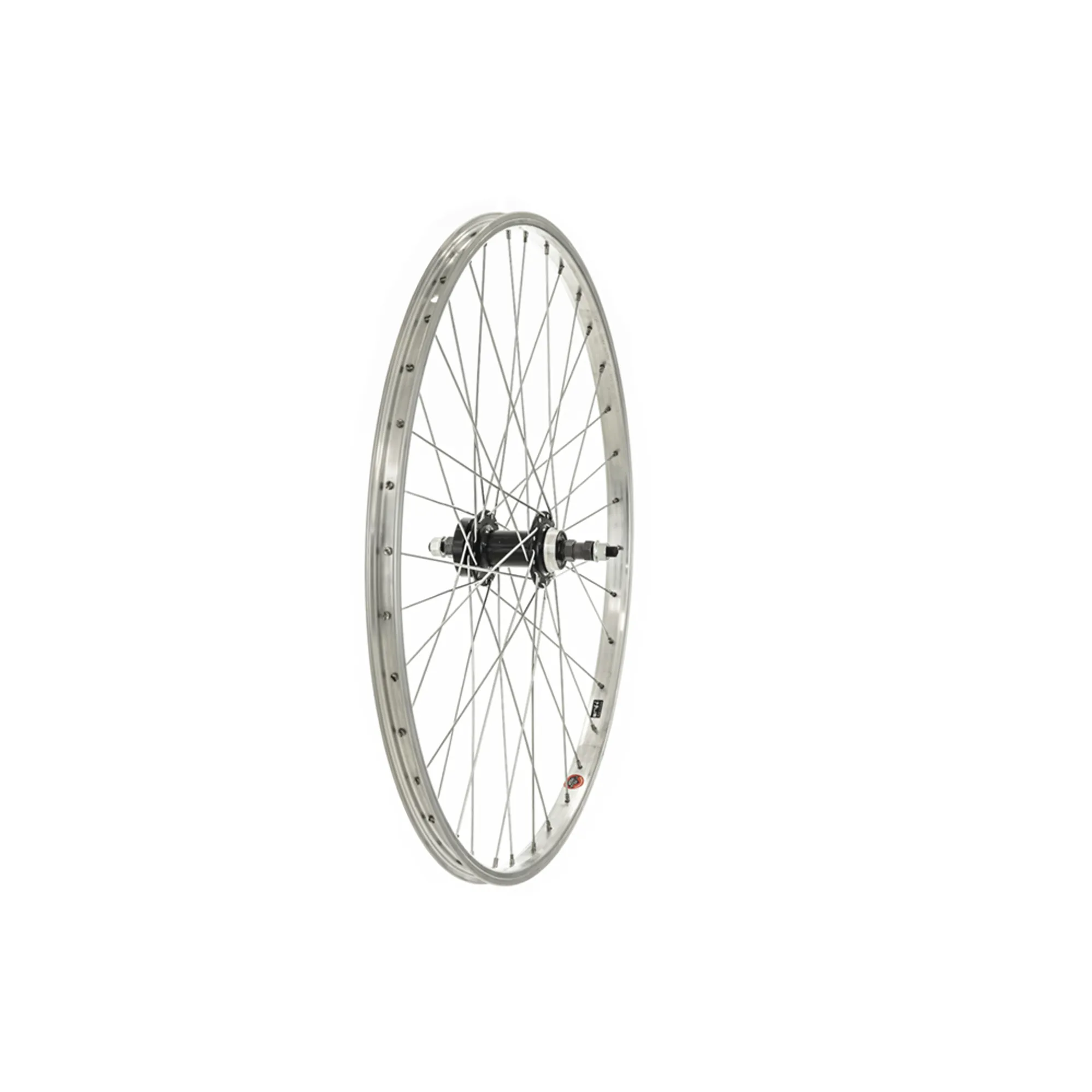 Silver 26 Inch Rim Raleigh 26 Disc Wheel Silver Screw On