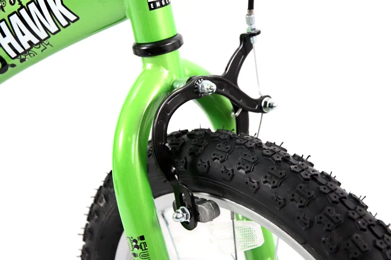Hawk Robotnic 16 Inch Wheel Kids Bike Green-1