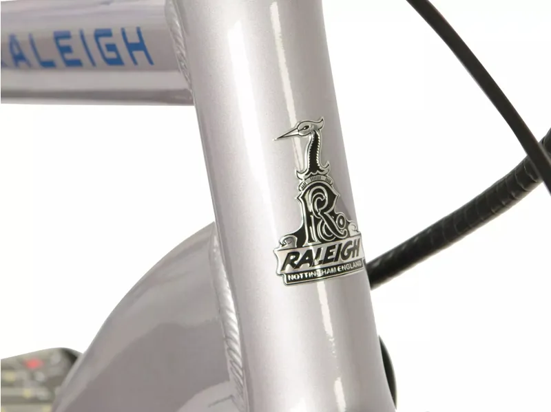 Raleigh Array 700c Electric Hybrid Bike Silver/Blue-2