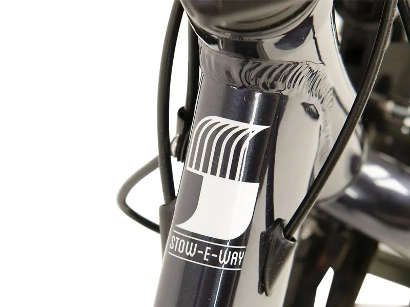 Raleigh Stoweway 20 Inch Wheel Electric Folding Bike Dark Blue-5