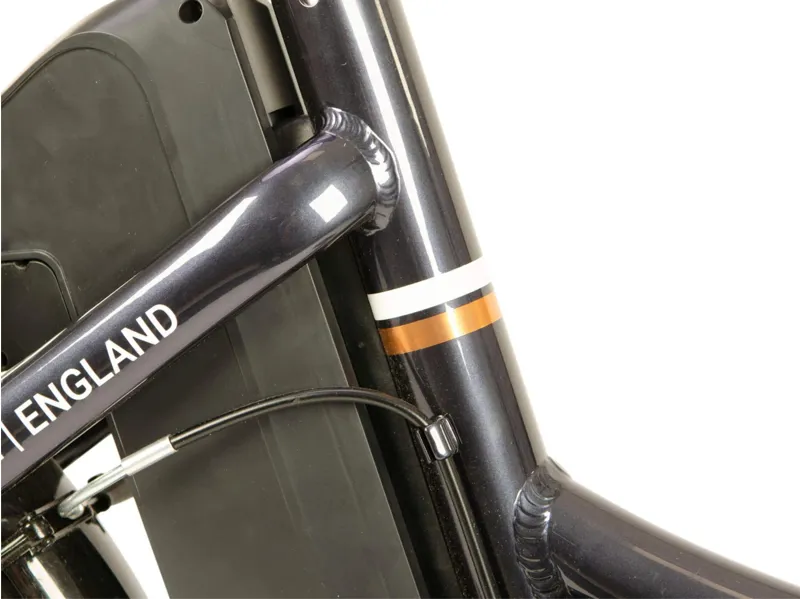 Raleigh Stoweway 20 Inch Wheel Electric Folding Bike Dark Blue-3