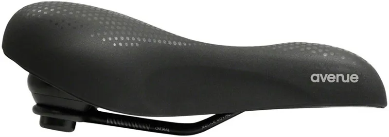 Selle Royal Avenue Gel Mens Saddle Black-1