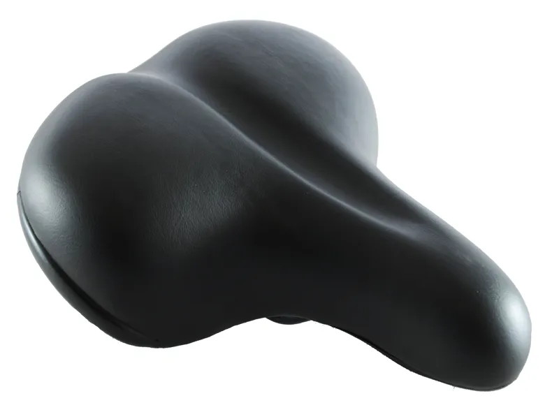 Ammaco Comfort Saddle With Reflector Black