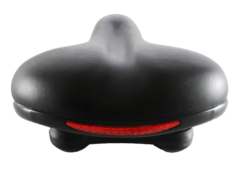 Ammaco Comfort Saddle With Reflector Black-5