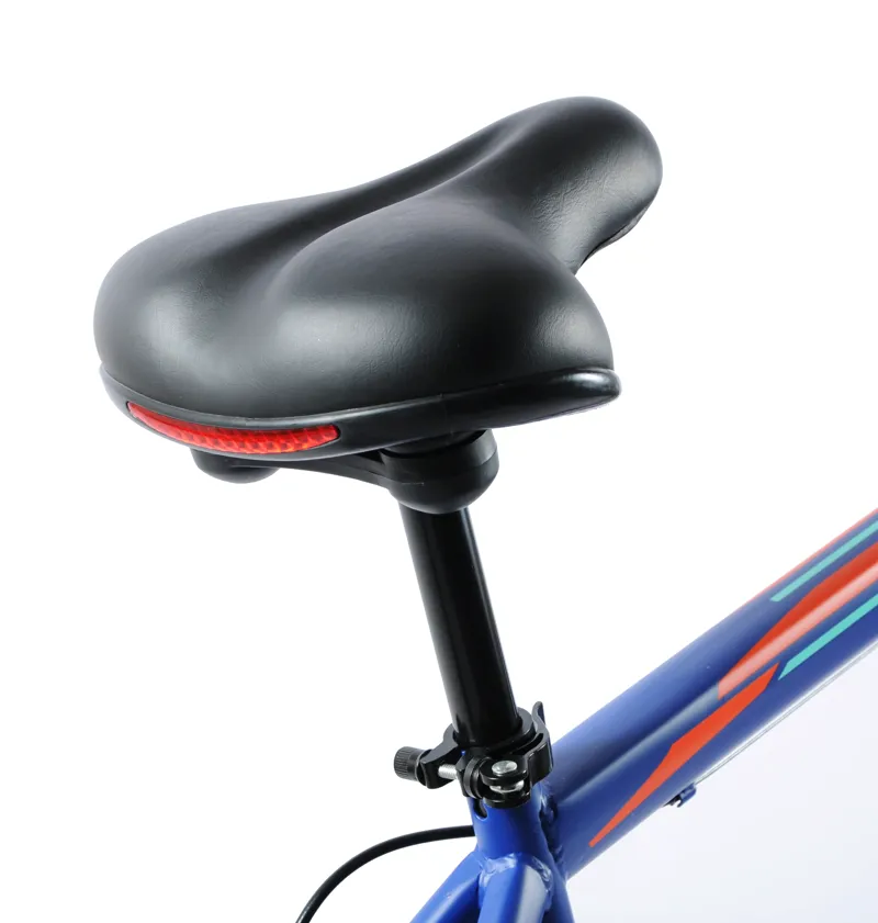 Ammaco Comfort Saddle With Reflector Black-3