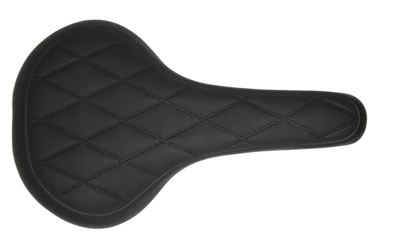 Velo Diamond Padded Saddle Black