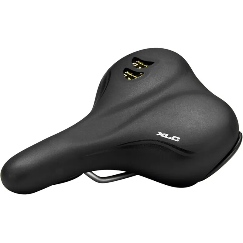 XLC SA-A22 Womens Gel Comfort Saddle Black-1