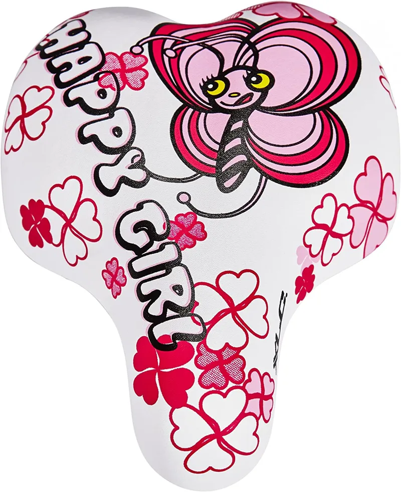 XLC SA-C02 Happy Girls Kids Saddle Pink-1