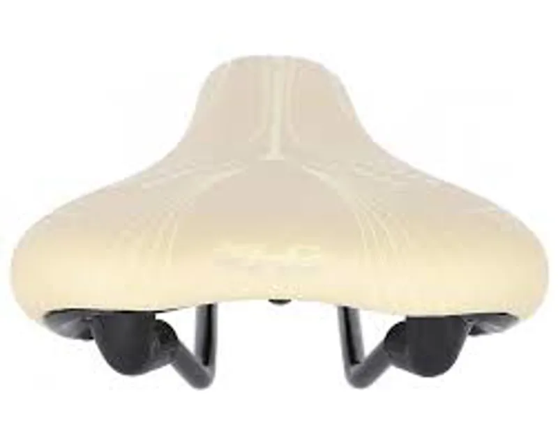 XLC SA-E17 Mens Trekking Saddle Cream-2