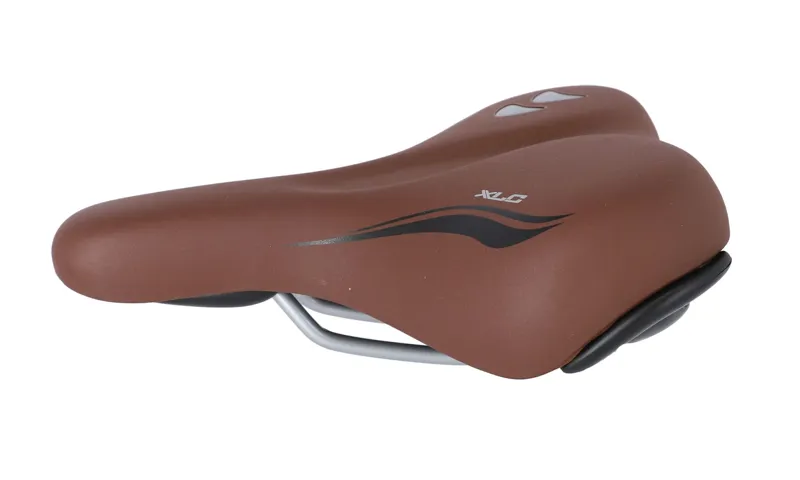 XLC SA-A24 Gel Comfort Wide Saddle Brown-1