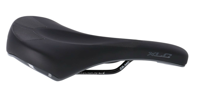 XLC SA-T19 Pedelec E-Bike Wide Saddle Black Grey-3