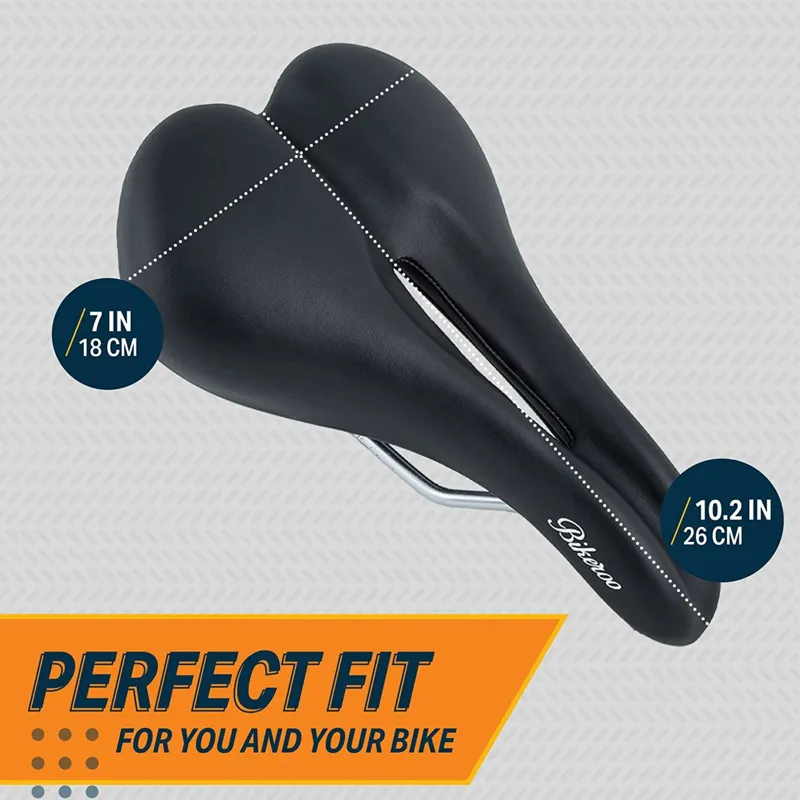 Cionlli Comfortable Saddle Unisex Black-3