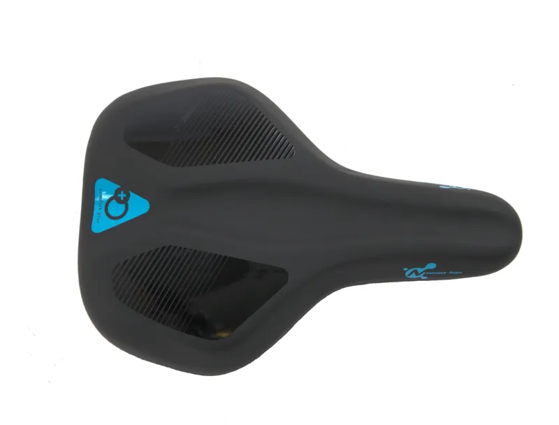 DDK Comfortable Saddle Black/Blue-1