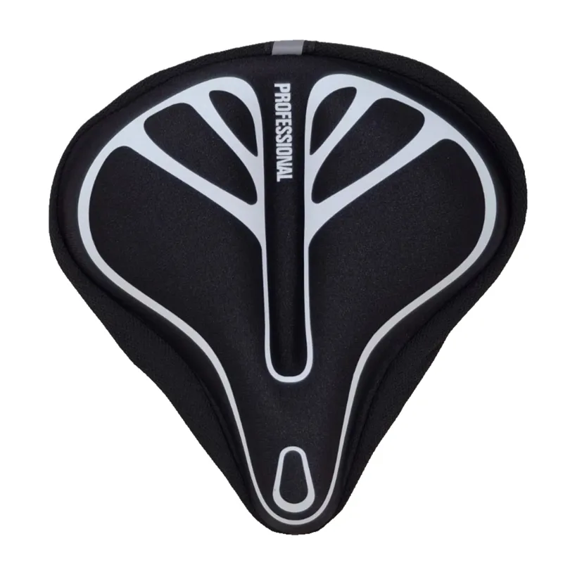 Ladies Gel + Foam Saddle Cover Black 