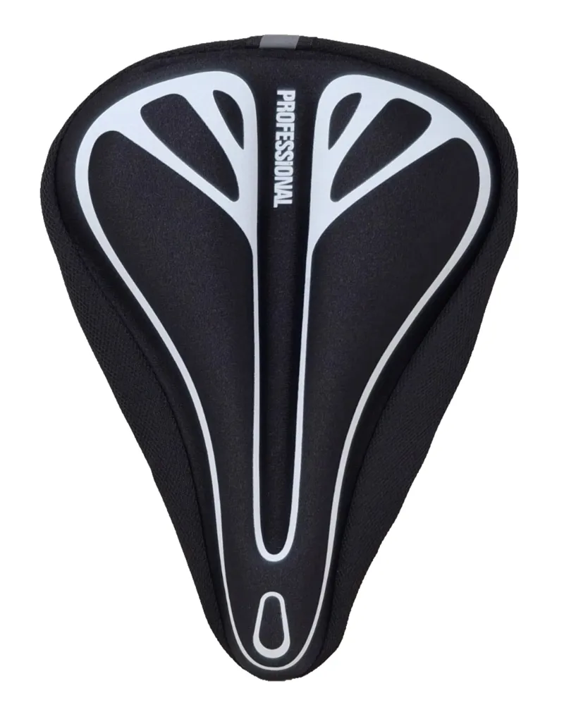 Mens Gel + Foam Saddle Cover Black
