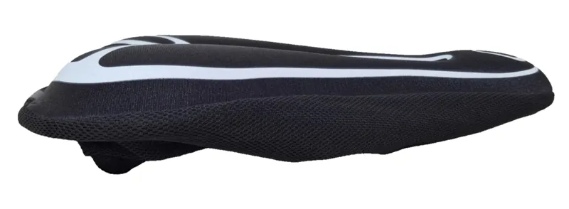 Mens Gel + Foam Saddle Cover Black-1