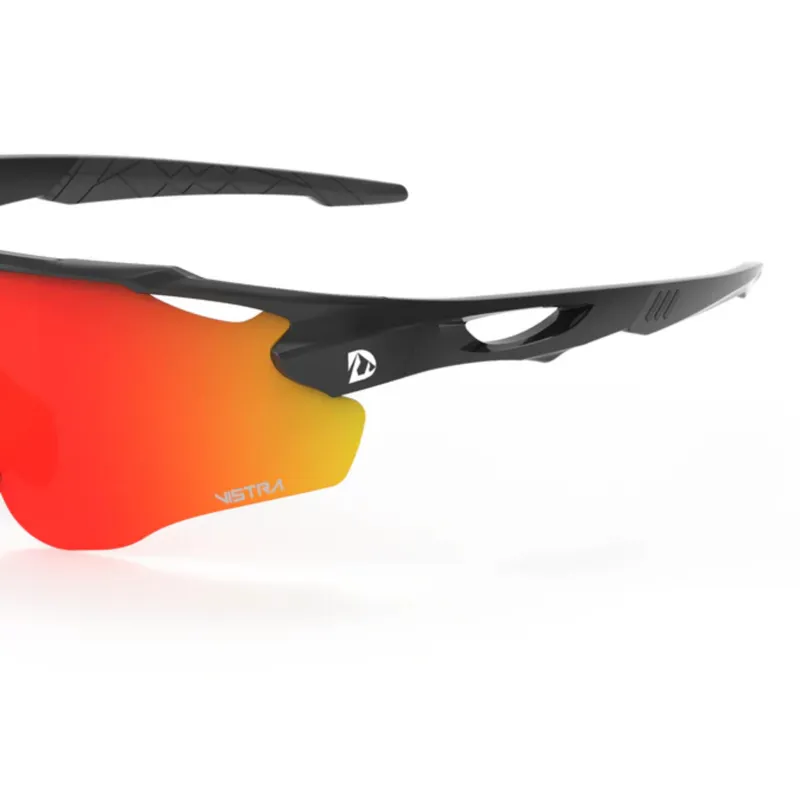 Descent Moov Cycling Sunglasses Red/Black-2