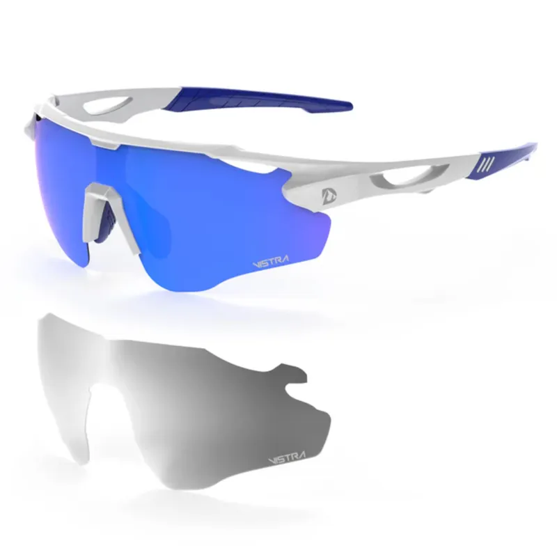Descent Moov Cycling Sunglasses Blue/White