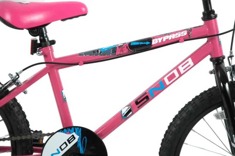 Snob Bypass 20 Inch Wheel Kids Bike Pink-4