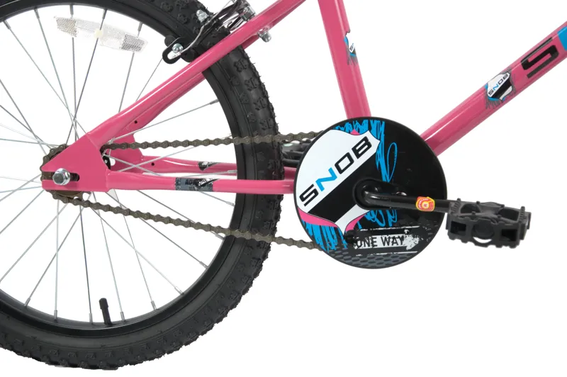 Snob Bypass 20 Inch Wheel Kids Bike Pink-3