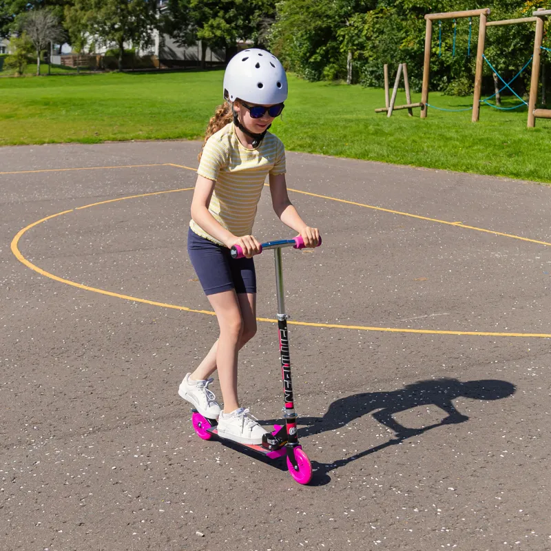 Nebulus Scooter - Black and Pink Folding Kids Scooter-6