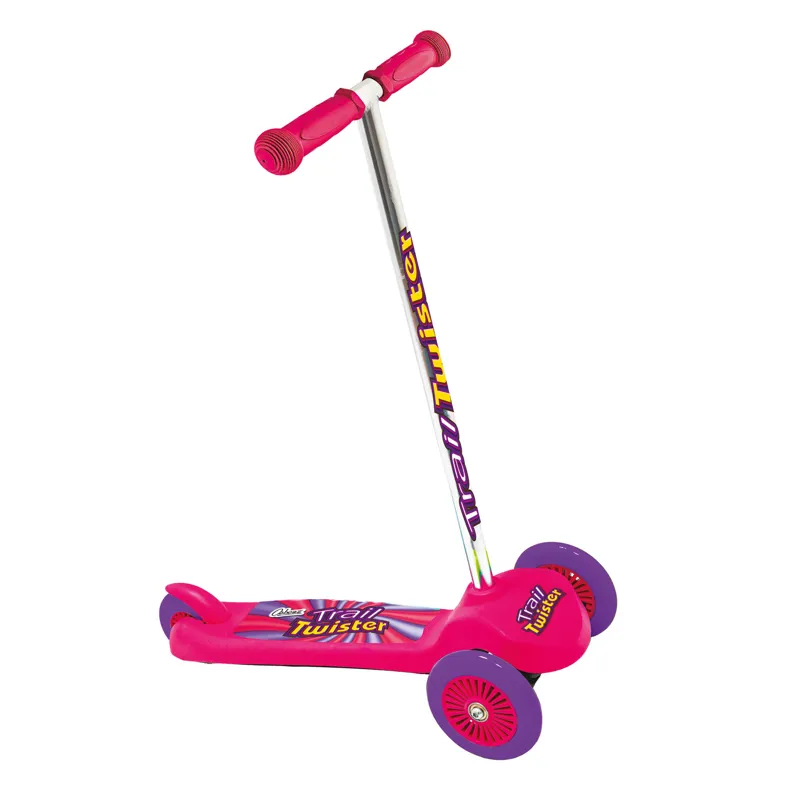 Trail Twist 3 Wheel Scooter Pink