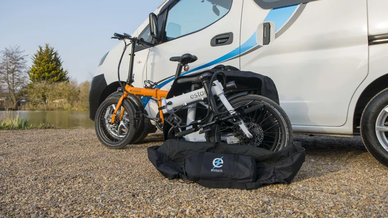 Estarli E20 Pro Electric Folding Bike Orange-10