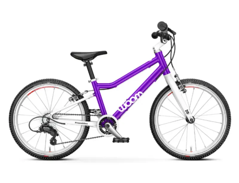 Pre Loved Woom 4 20 Inch Wheel Kids Bike Purple