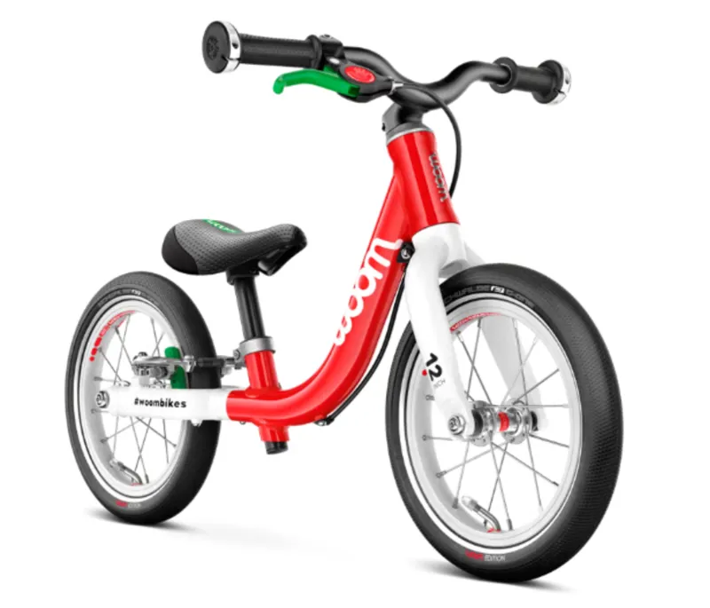 Pre Loved Woom 1 Balance Bike Red-1