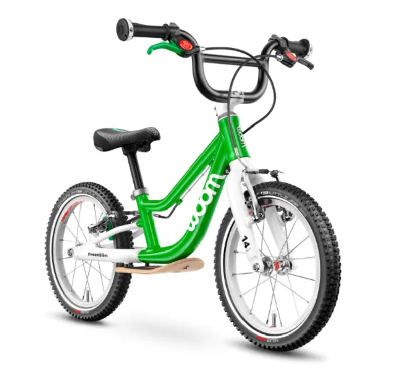 Pre Loved Woom 1 Plus Balance Bike Green-1
