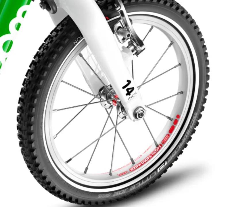 Pre Loved Woom 1 Plus Balance Bike Green-4