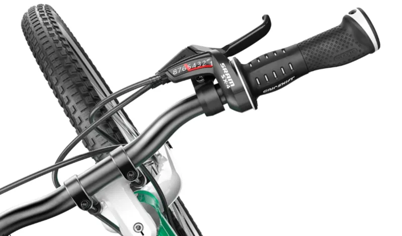 Pre Loved Woom 5 24 Inch Wheel Kids Bike Mint Green-4