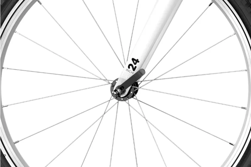 Pre Loved Woom 5 24 Inch Wheel Kids Bike Mint Green-6