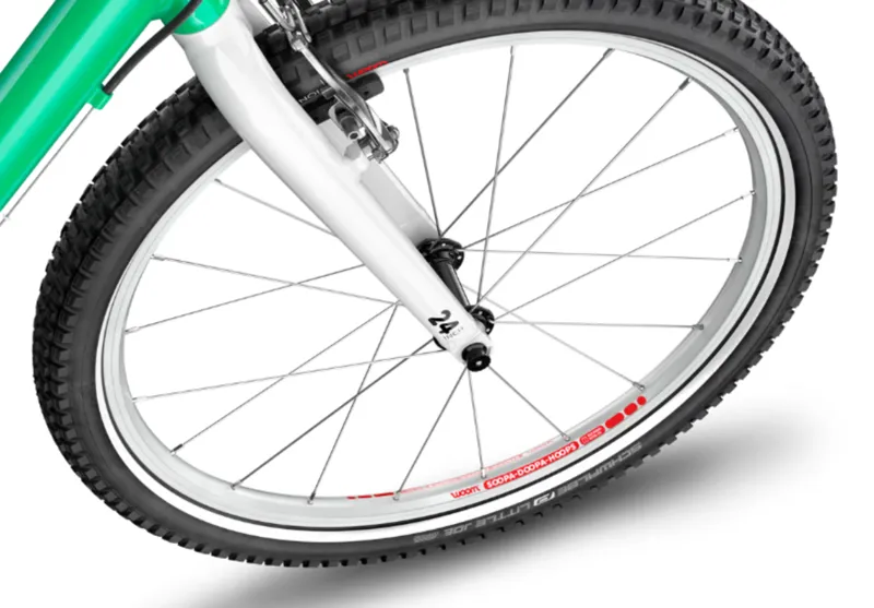 Pre Loved Woom 5 24 Inch Wheel Kids Bike Mint Green-8