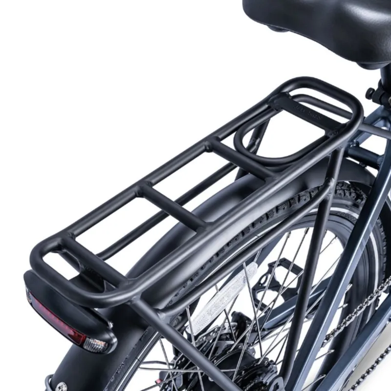 Ampere Deluxe Step Through 26 Inch Wheel Electric Bike Blue 14Ah-4