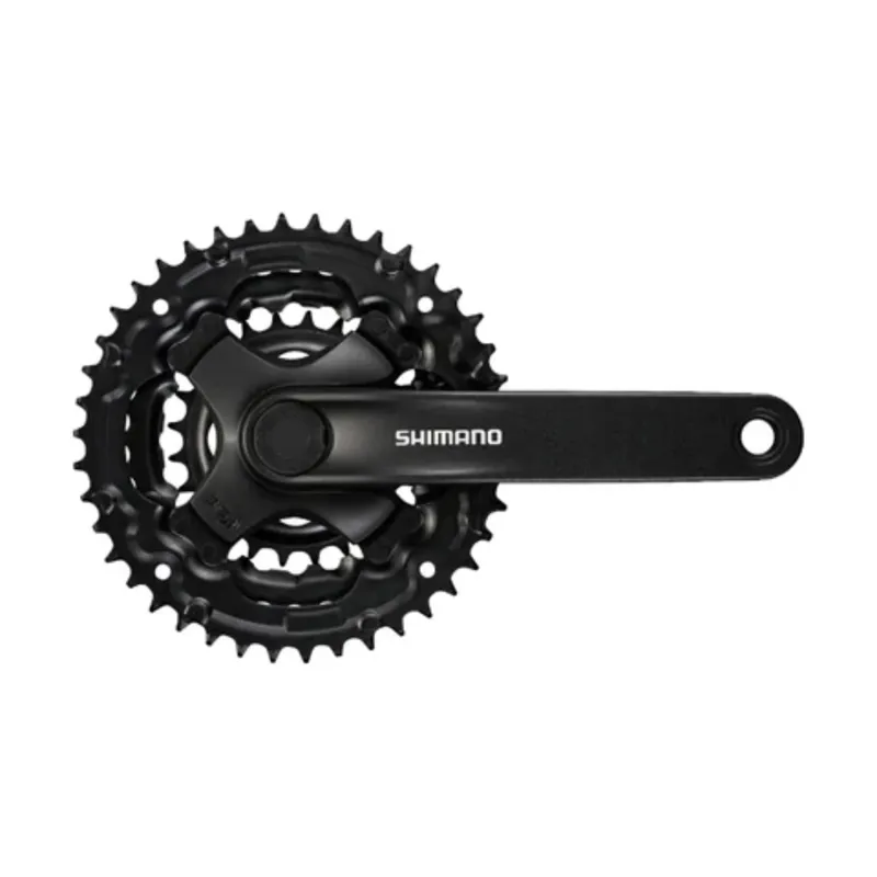 Shimano Tourney FC-TY301 Triple Chainset 42/34/24T Black-2