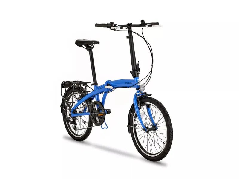 Raleigh Stowaway 20 Inch Wheel Folding Bike Blue-1