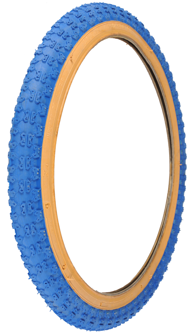 Ammaco 20 x 2.125 Compe 3 BMX Tyre Blue-1