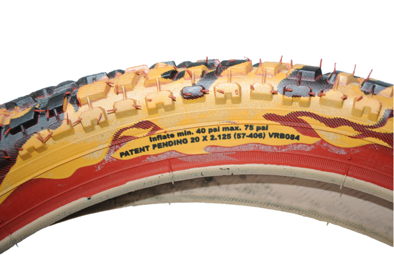 SweetSkinz Scorch 20 x 2.125 Reflective Tyre-2