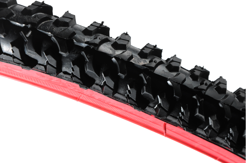 Ammaco Tyre 26 x 1.95 Red Sidewall -1