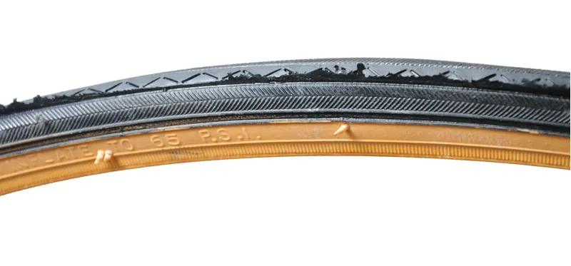 Ammaco Tyre 27 x 1 1/4 Gumwall -2