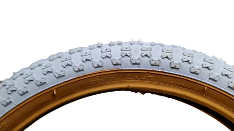 Compe3 20 x 2.125 BMX Tyre White -1