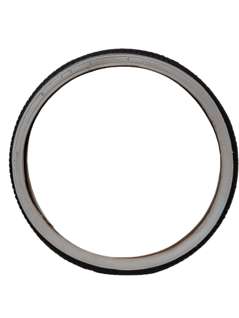 Ammaco 20 x 1 3/8 White Wall Tyre-1