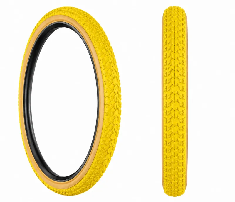 Ammaco 20 x 2.125 Snake Belly Yellow Tyre