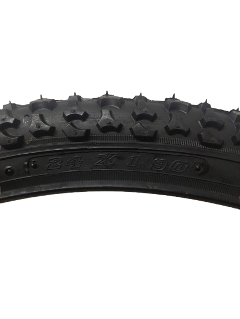 Ammaco 24 x 1.90 Black Tyre-1