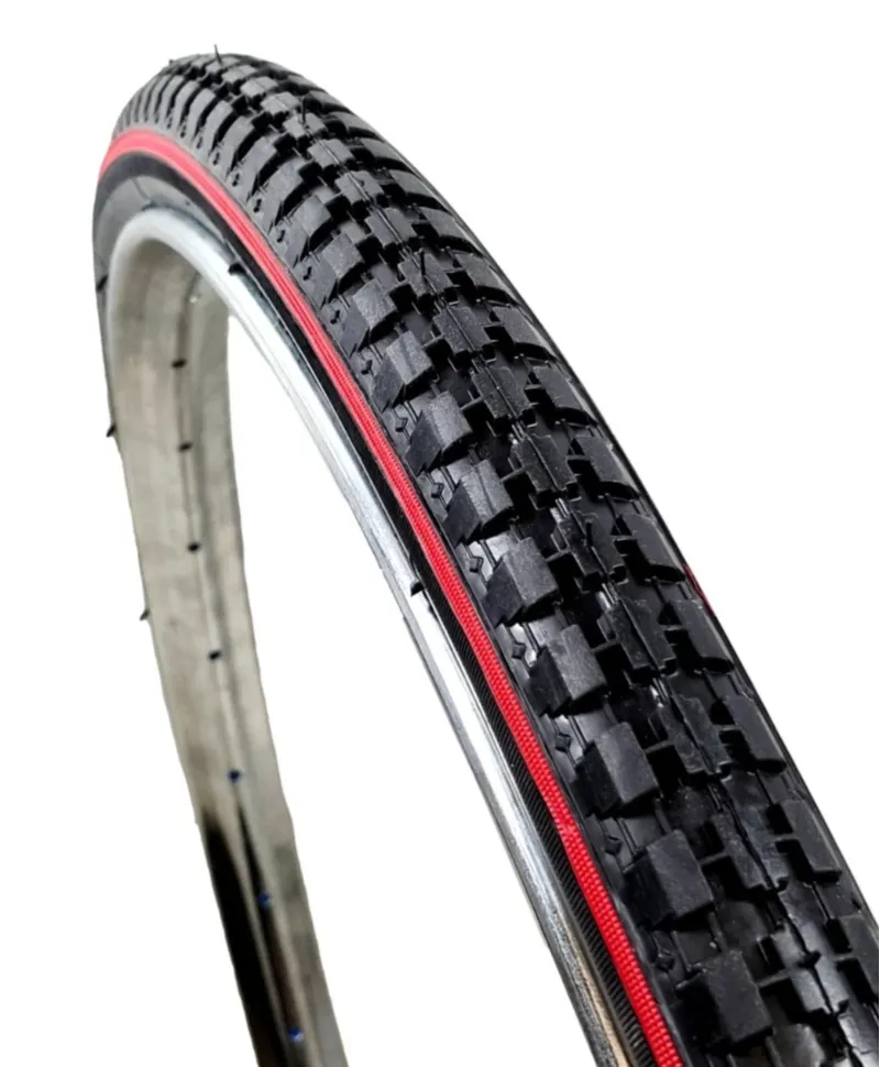 26 x 1 1/2  Roadster Tyre Black/Red-1