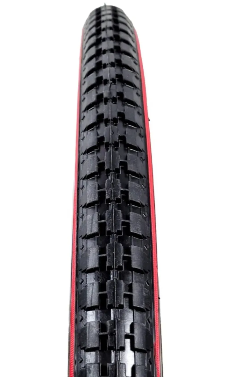 26 x 1 1/2  Roadster Tyre Black/Red-2