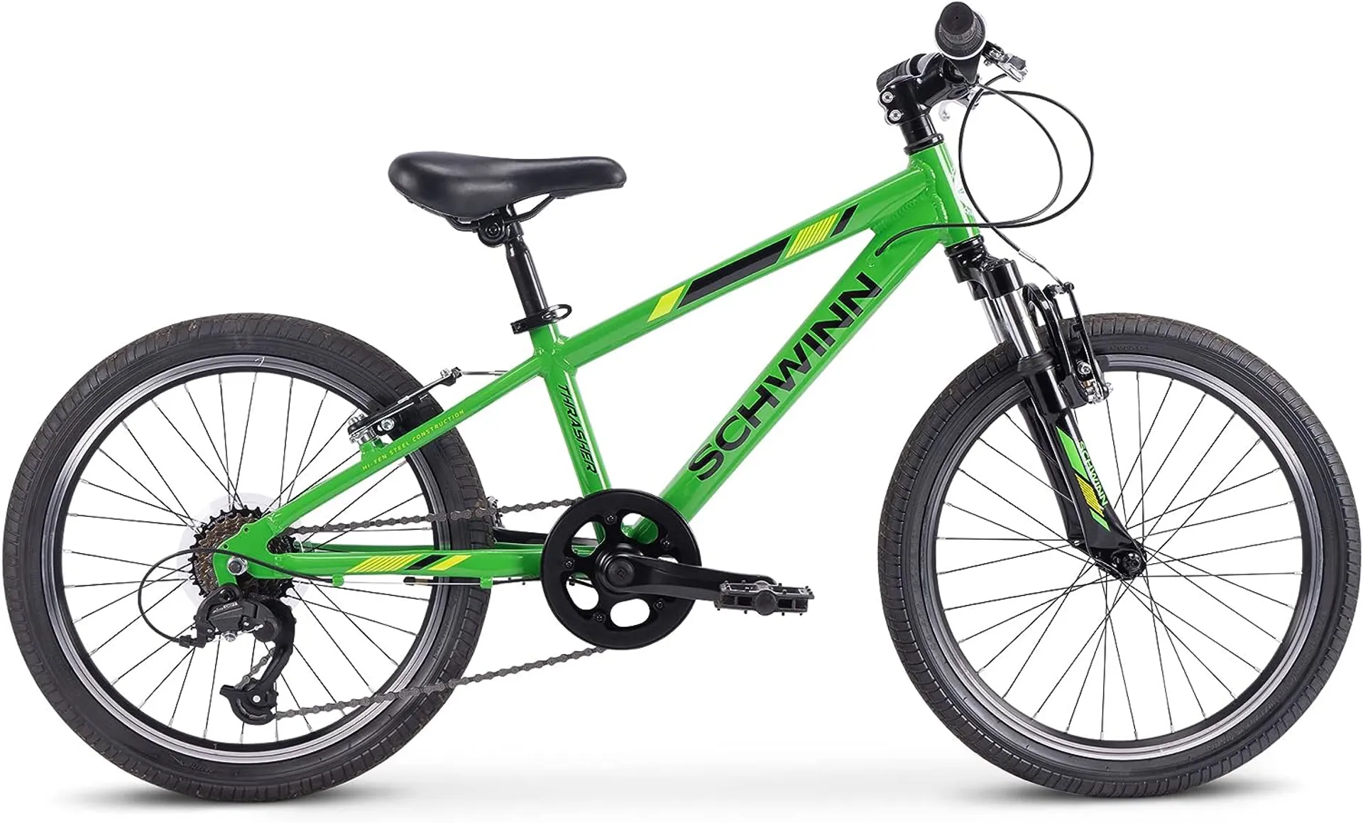 Schwinn Thrasher 20 Inch Wheel Kids Bike Green