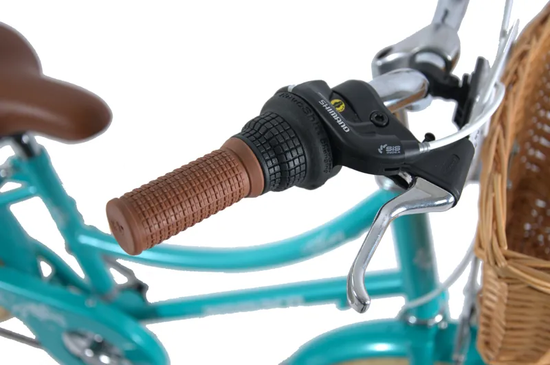 Ammaco Tiffany 24 Inch Wheel Kids Heritage Bike Green-8